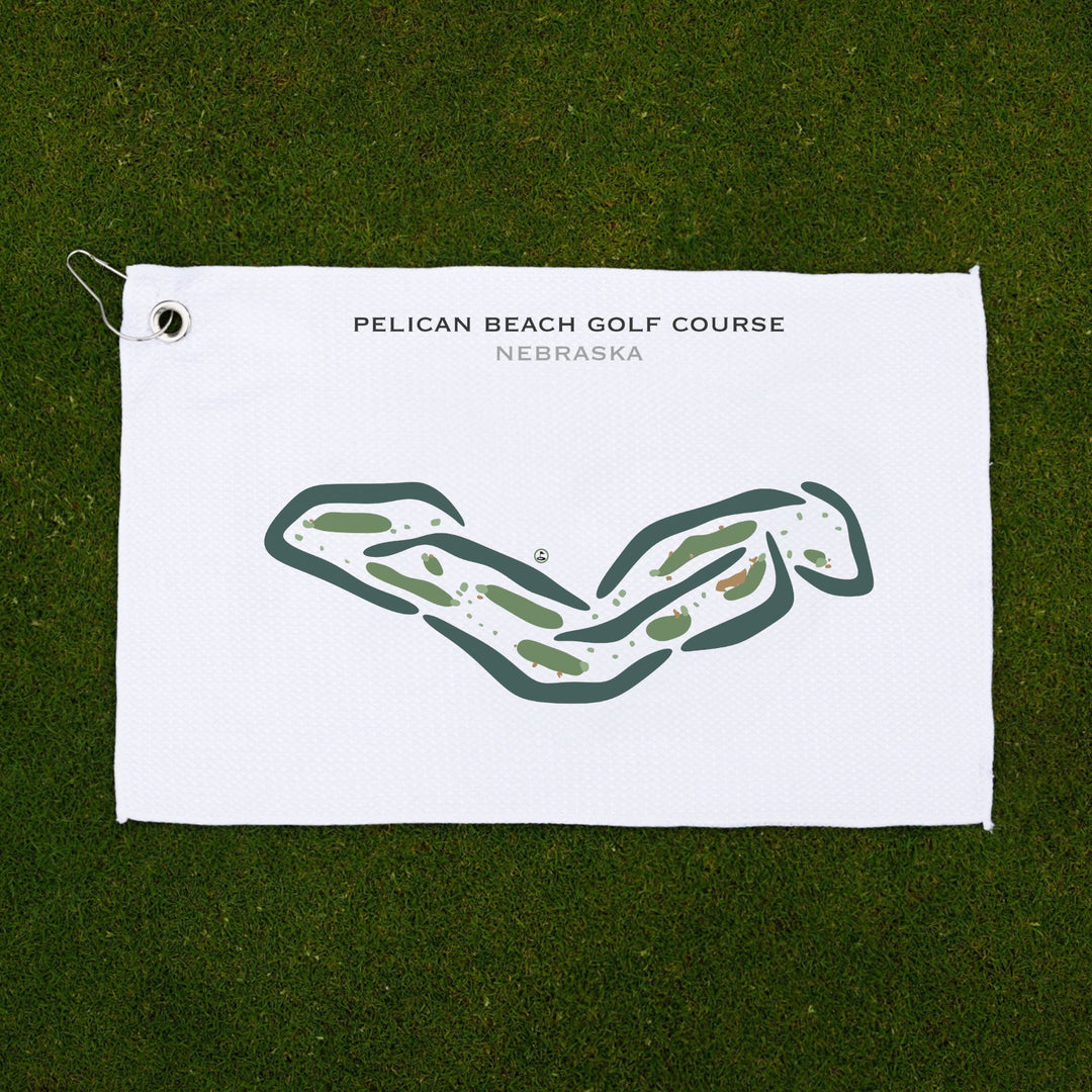 Pelican Beach Golf Course, Nebraska - Printed Golf Courses