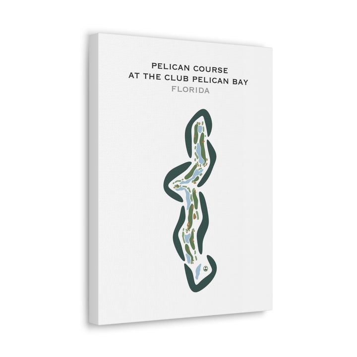 Pelican Course at The Club Pelican Bay, Florida - Printed Golf Courses