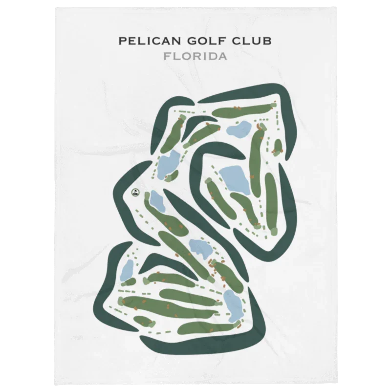 Pelican Golf Club, Florida - Printed Golf Course