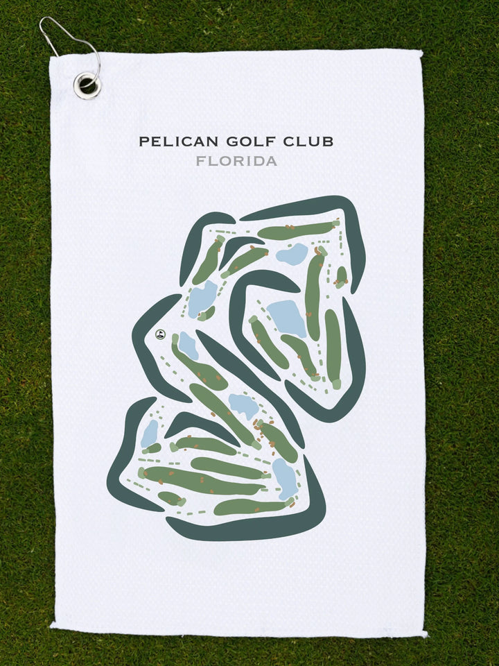 Pelican Golf Club, Florida - Printed Golf Course