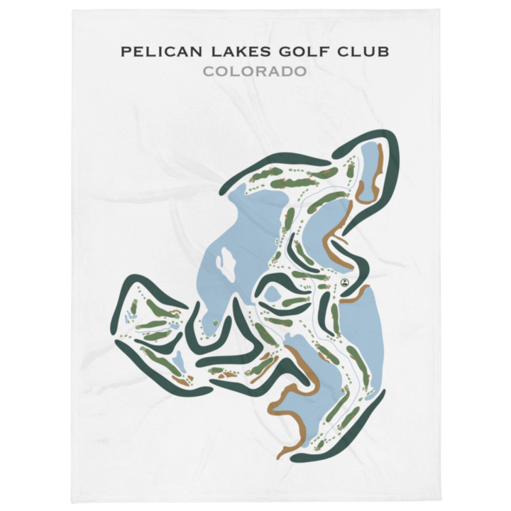 Pelican Lakes Golf Course, Colorado - Printed Golf Courses