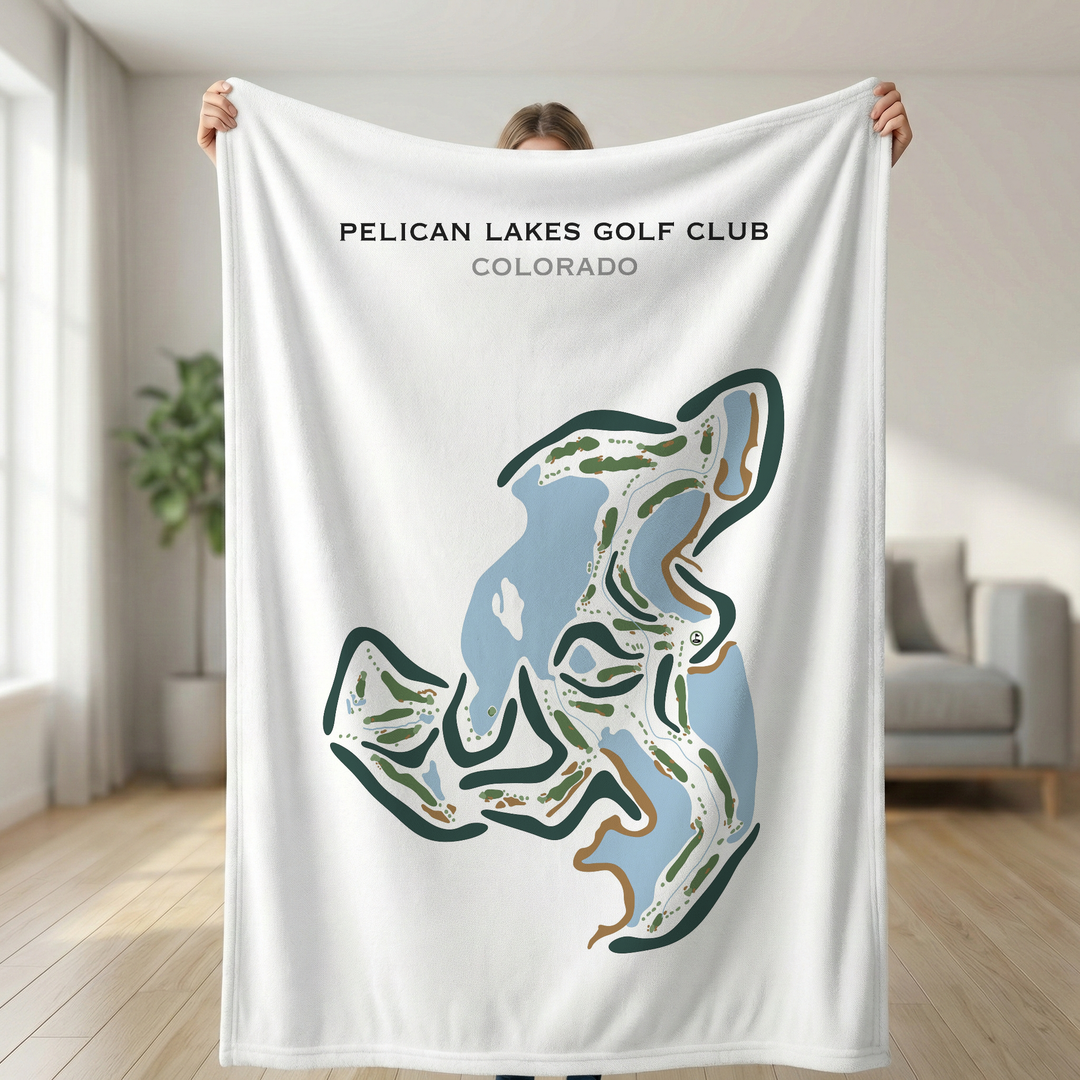 Pelican Lakes Golf Club, Colorado - Printed Golf Courses