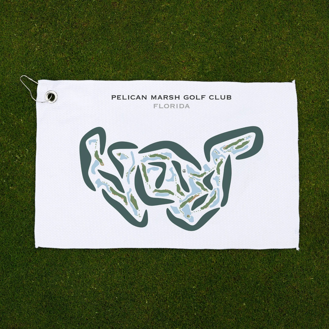 Pelican Marsh Golf Club, Florida - Printed Golf Courses