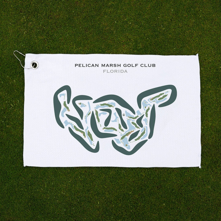 Pelican Marsh Golf Club, Florida - Printed Golf Courses