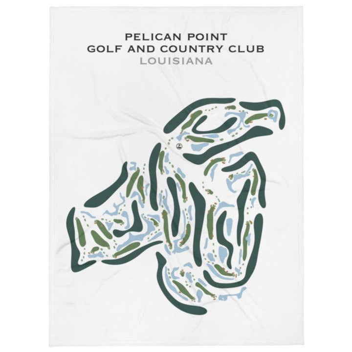 Pelican Point Golf & Country Club, Louisiana - Printed Golf Courses - Golf Course Prints