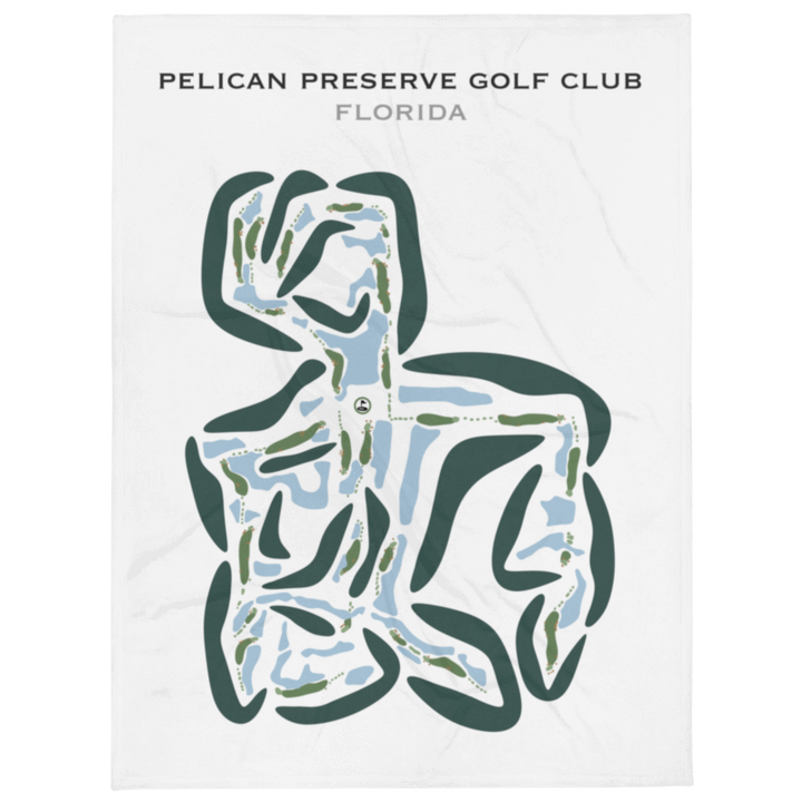 Pelican Preserve Golf Club, Florida - Printed Golf Courses