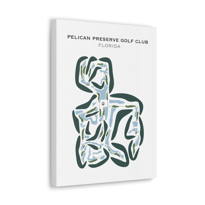 Pelican Preserve Golf Club, Florida - Printed Golf Courses