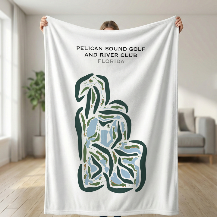 Pelican Sound Golf & River Club, Florida - Printed Golf Courses