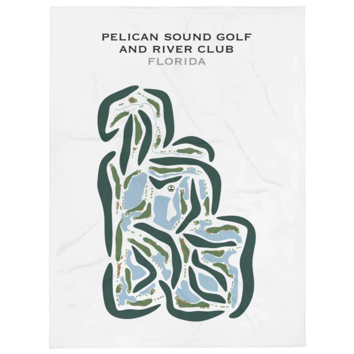 Pelican Sound Golf & River Club, Florida - Printed Golf Courses