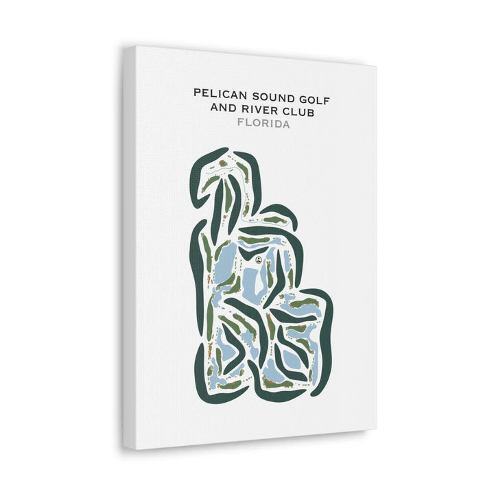Pelican Sound Golf & River Club, Florida - Printed Golf Courses