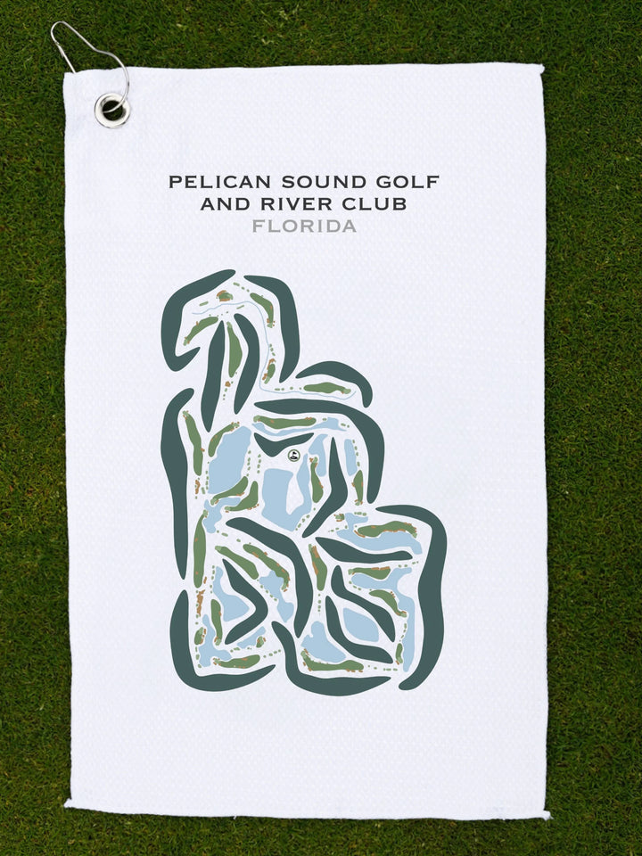 Pelican Sound Golf & River Club, Florida - Printed Golf Courses