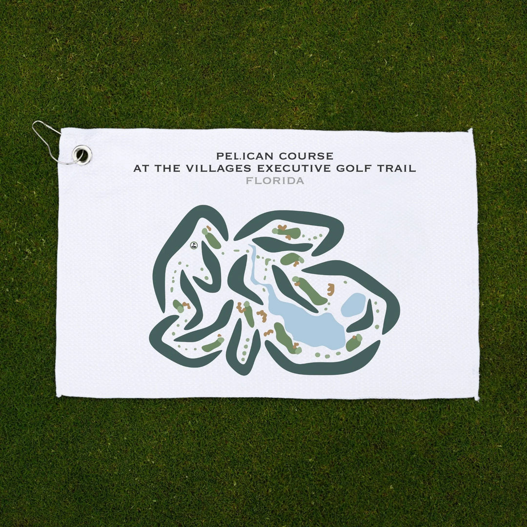 Pelican Course at The Villages Executive Golf Trail, Florida - Printed Golf Courses