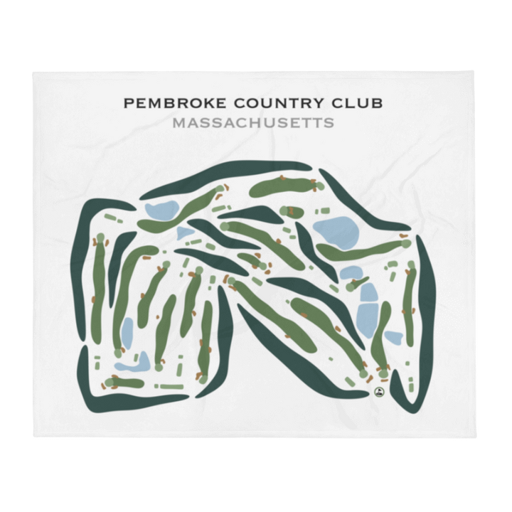 Pembroke Country Club, Massachusetts - Printed Golf Courses