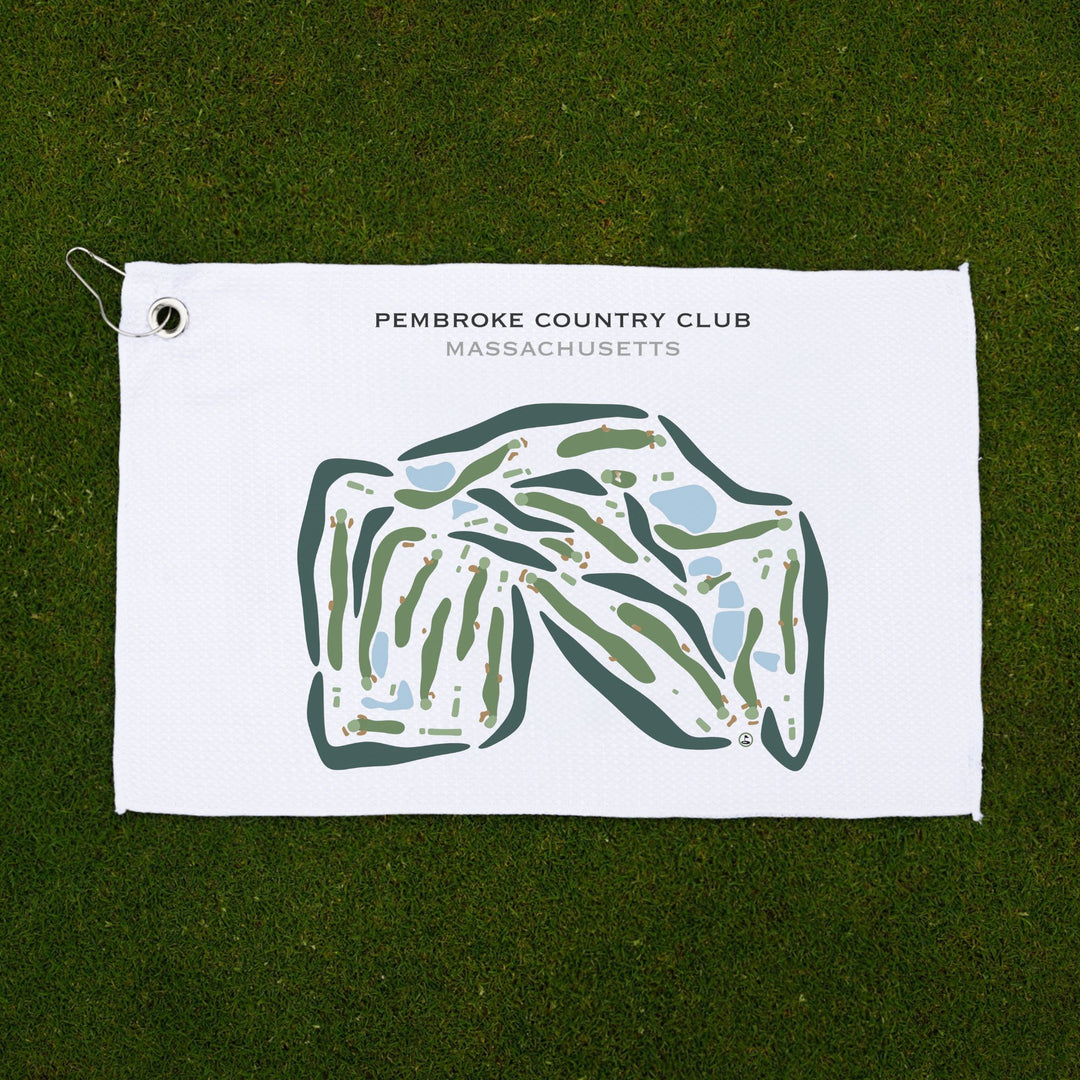 Pembroke Country Club, Massachusetts - Printed Golf Courses