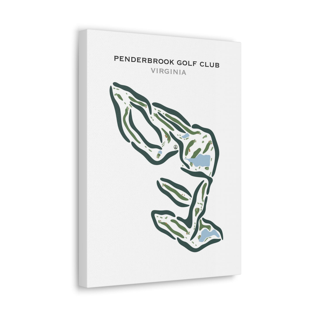 Penderbrook Golf Club, Virginia - Printed Golf Courses
