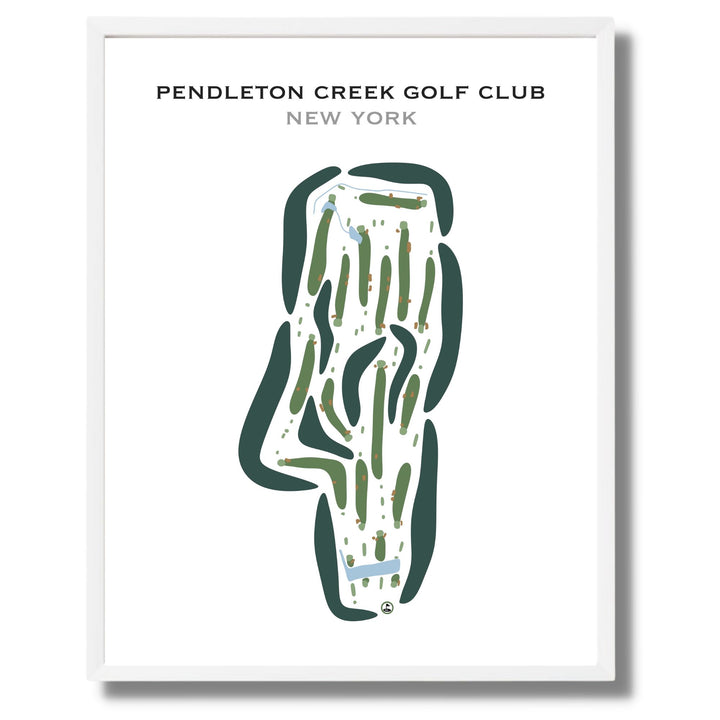 Pendleton Creek Golf Club, New York - Printed Golf Courses