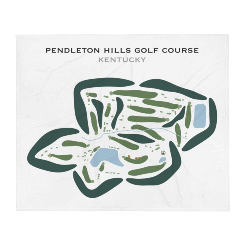 Pendleton Hills Golf Course, Kentucky - Printed Golf Courses