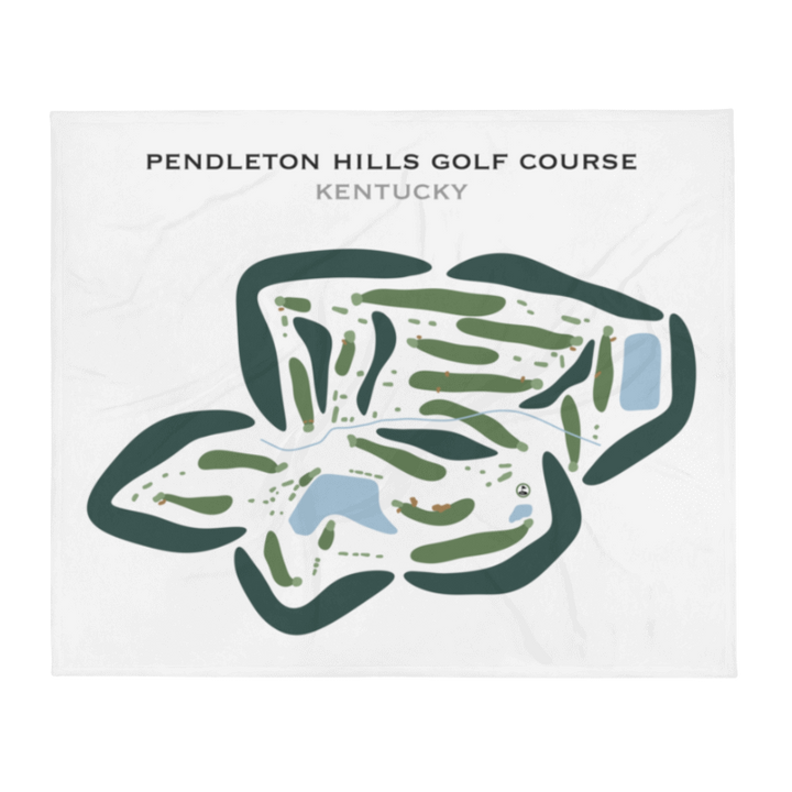 Pendleton Hills Golf Course, Kentucky - Printed Golf Courses