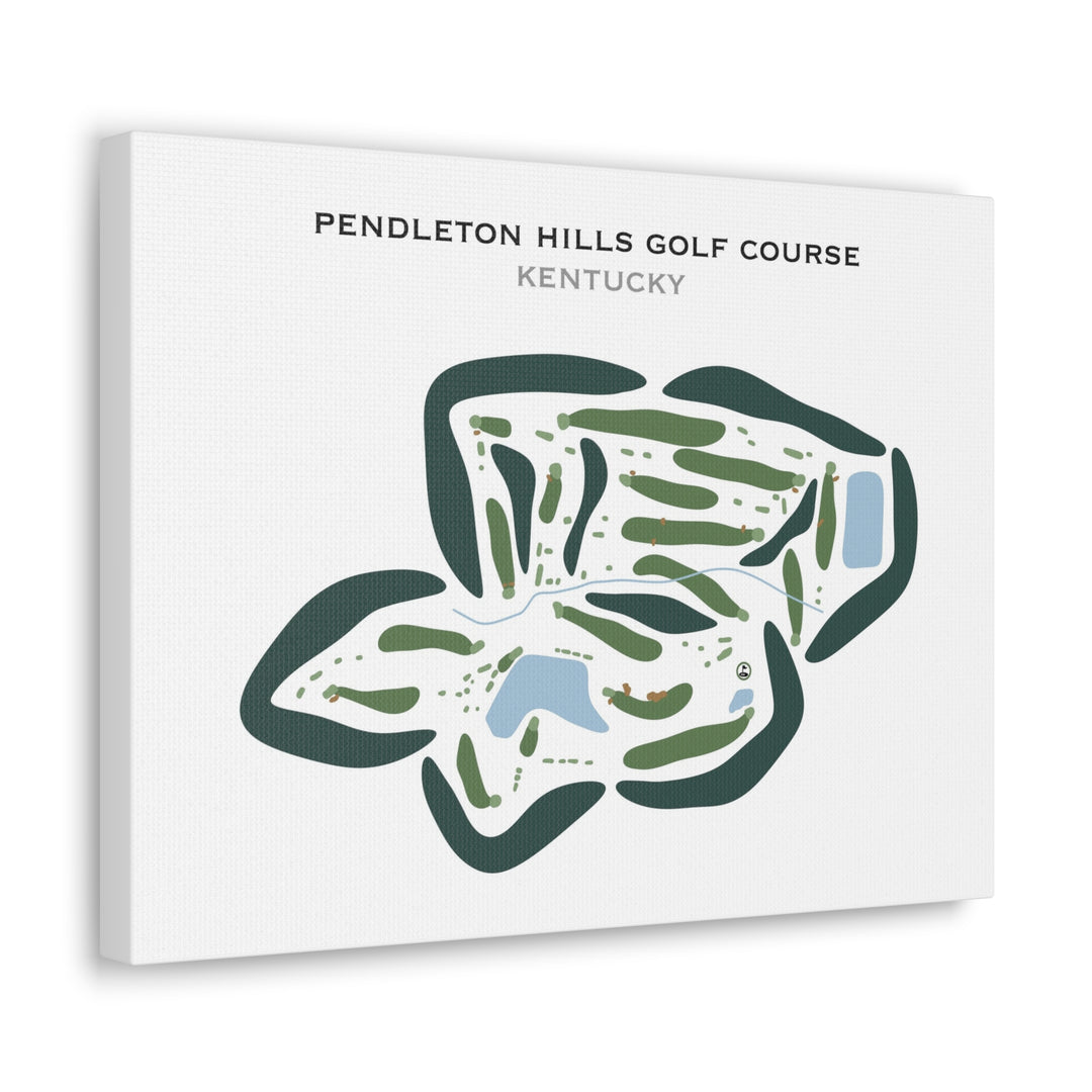 Pendleton Hills Golf Course, Kentucky - Printed Golf Courses