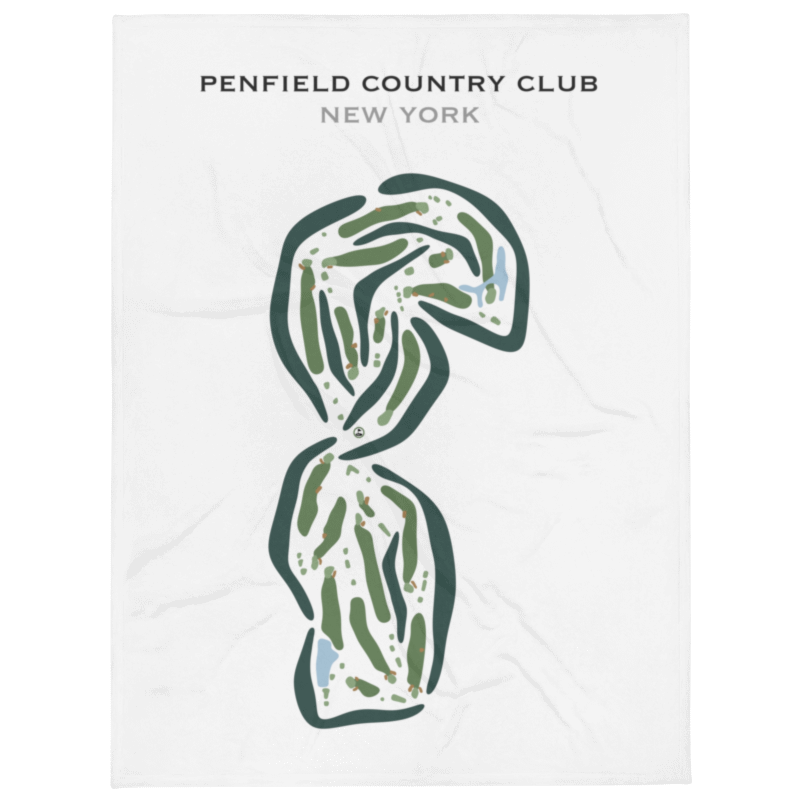 Penfield Country Club, New York - Printed Golf Courses