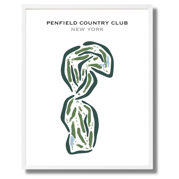 Penfield Country Club, New York - Printed Golf Courses