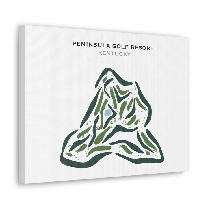 Peninsula Golf Resort, Kentucky - Printed Golf Courses