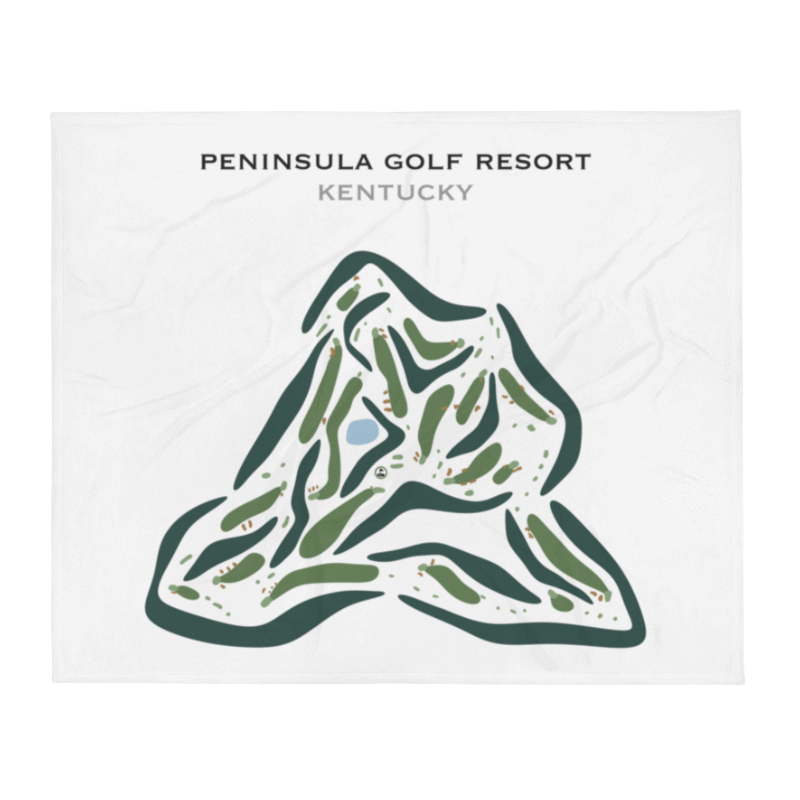 Peninsula Golf Resort, Kentucky - Printed Golf Courses