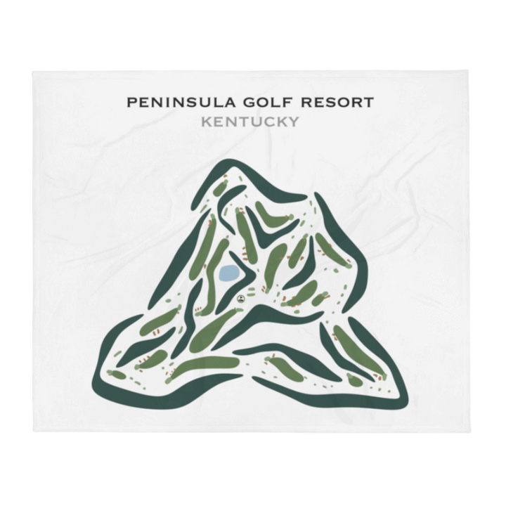 Peninsula Golf Resort, Kentucky - Printed Golf Courses