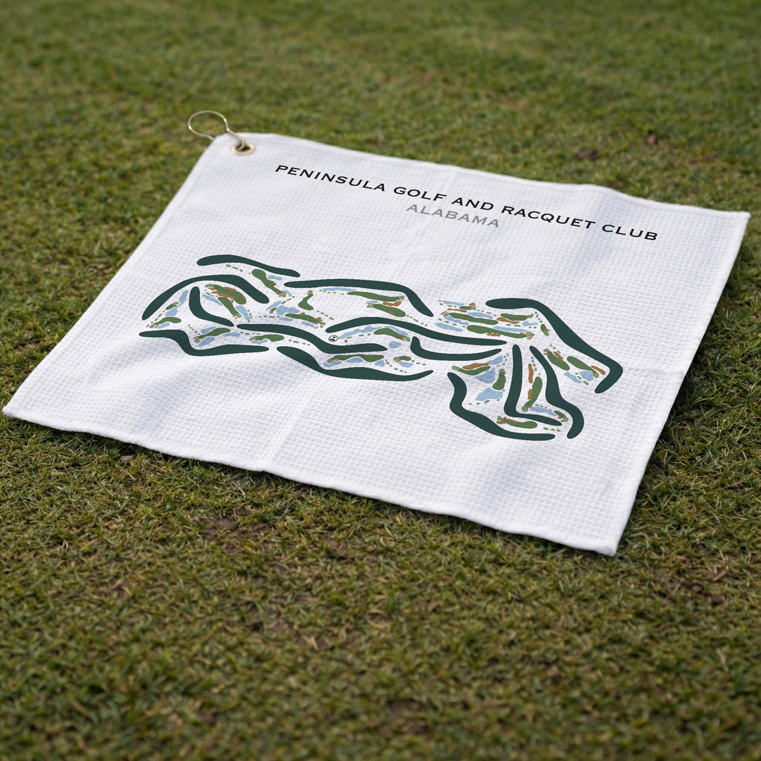 Peninsula Golf & Racquet Club, Alabama - Printed Golf Courses