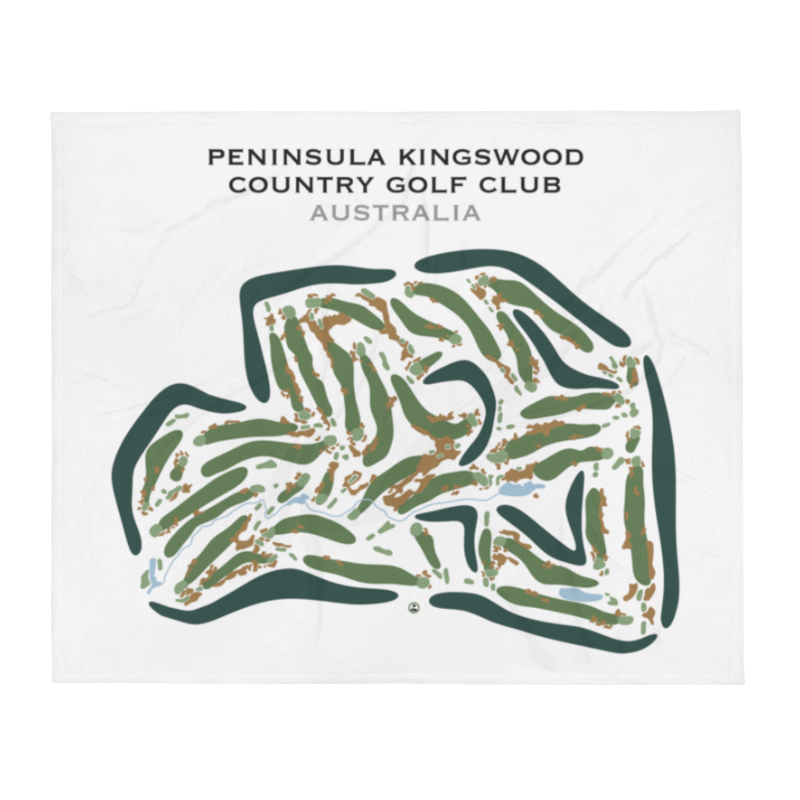 Peninsula Kingswood Country Golf Club, Australia - Printed Golf Course