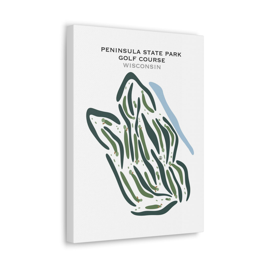 Peninsula State Park Golf Course, Wisconsin - Printed Golf Courses
