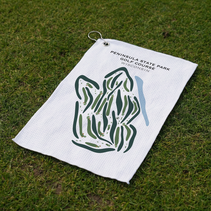 Peninsula State Park Golf Course, Wisconsin - Printed Golf Courses