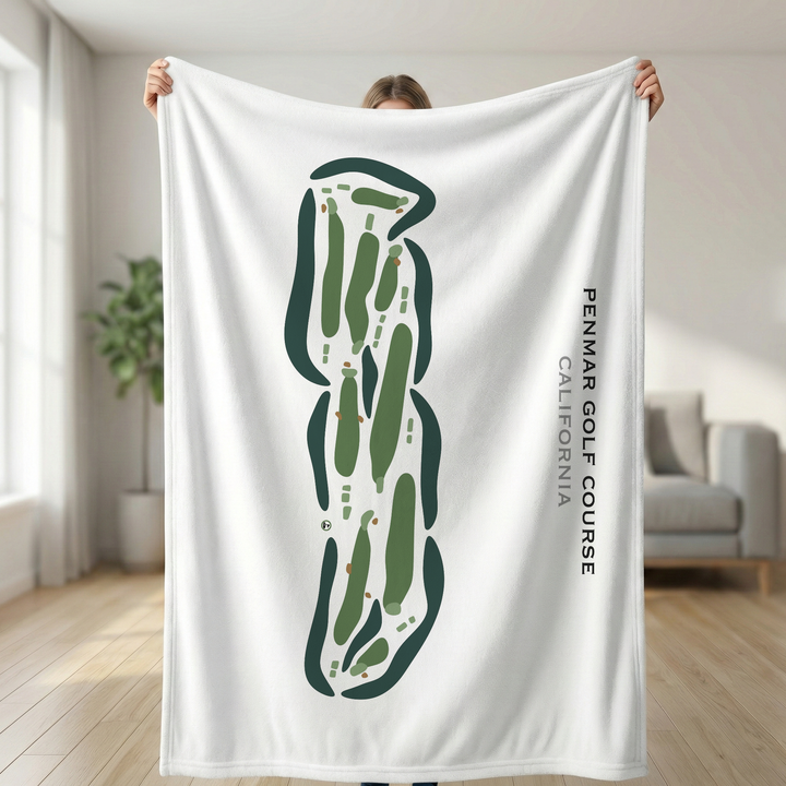 Penmar Golf Course, California - Printed Golf Courses