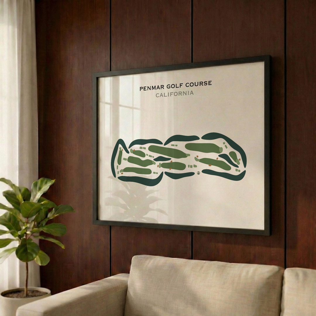 Penmar Golf Course, California - Printed Golf Courses