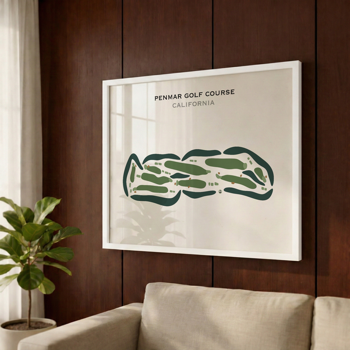 Penmar Golf Course, California - Printed Golf Courses