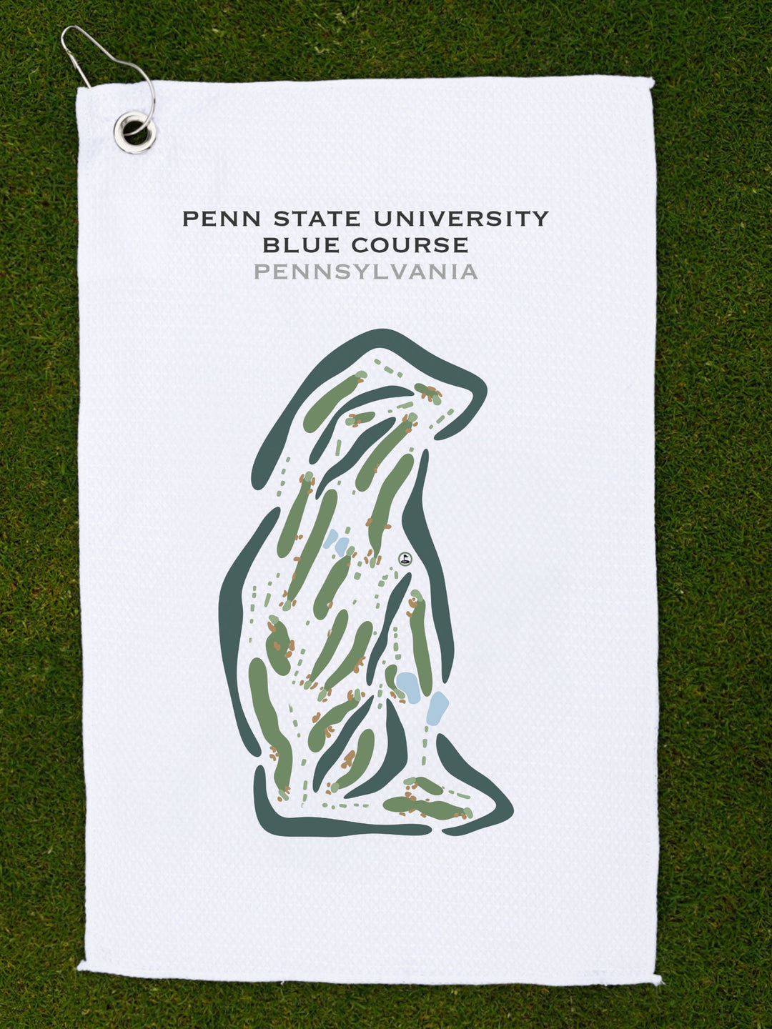 Penn State University - The Blue Course, Pennsylvania - Printed Golf Courses