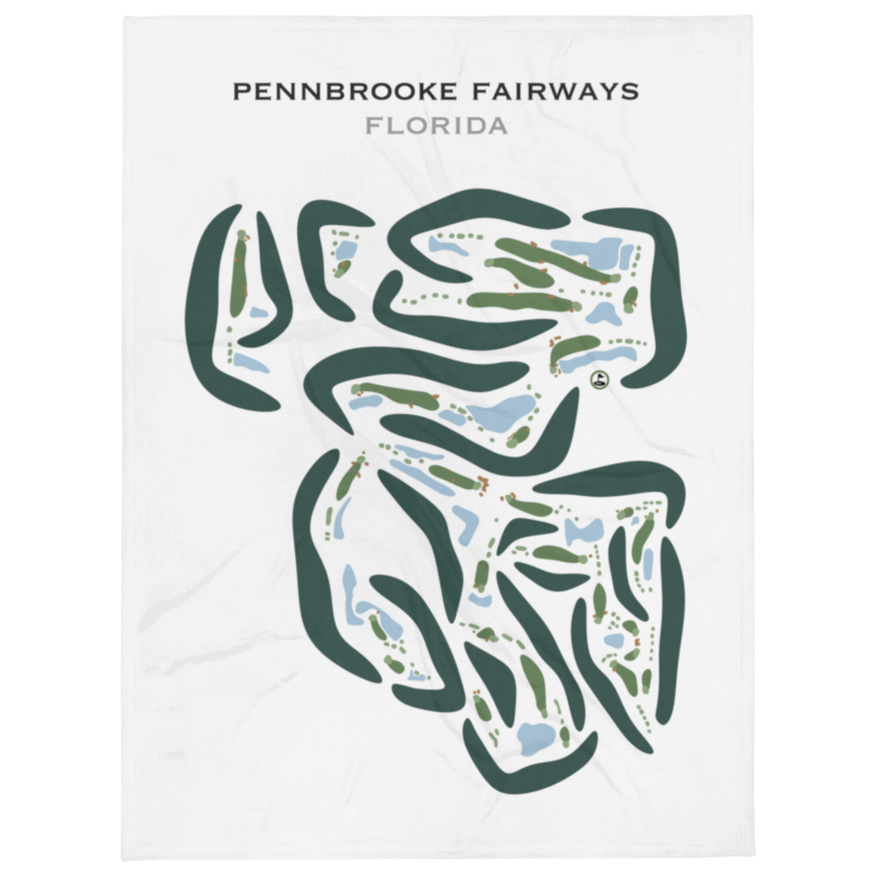 Pennbrooke Fairways, Florida - Printed Golf Courses