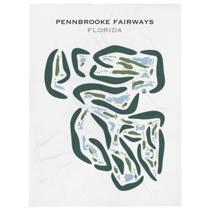 Pennbrooke Fairways, Florida - Printed Golf Courses