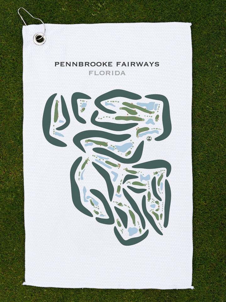 Pennbrooke Fairways, Florida - Printed Golf Courses