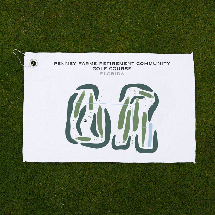 Penney Farms Retirement Community Golf Course, Florida - Printed Golf Courses