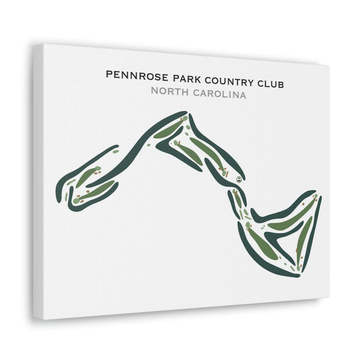 Pennrose Park Golf Club, North Carolina - Printed Golf Courses - Golf Course Prints