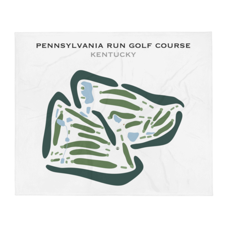 Pennsylvania Run Golf Course, Kentucky - Printed Golf Courses