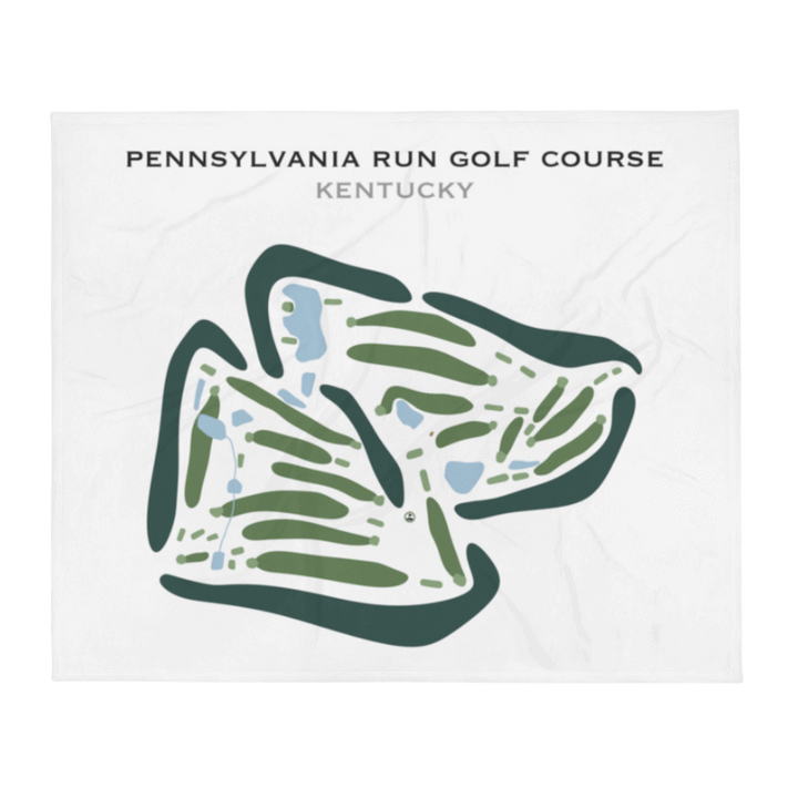 Pennsylvania Run Golf Course, Kentucky - Printed Golf Courses