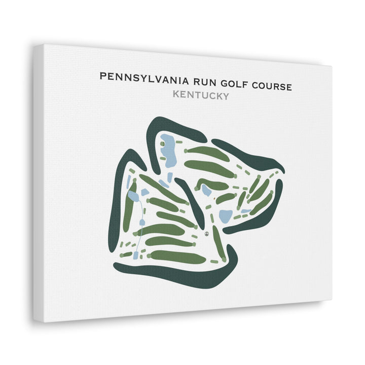 Pennsylvania Run Golf Course, Kentucky - Printed Golf Courses