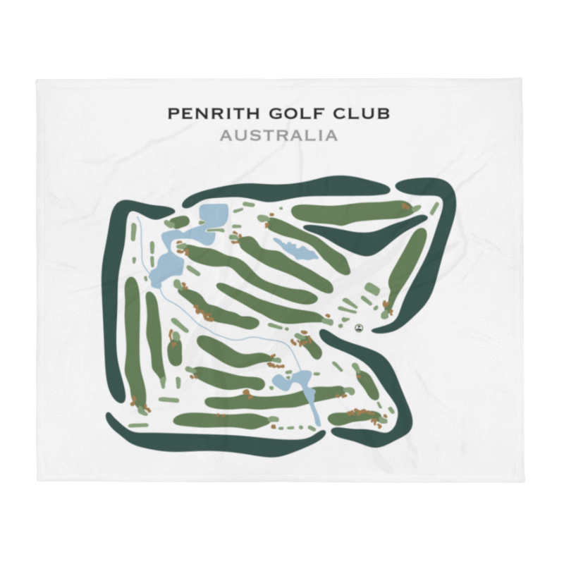 Penrith Golf Club, Australia - Printed Golf Courses