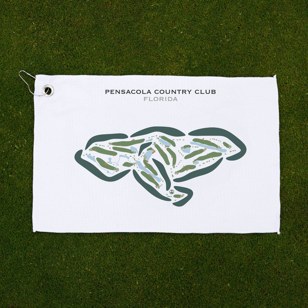 Pensacola Country Club, Florida - Printed Golf Courses