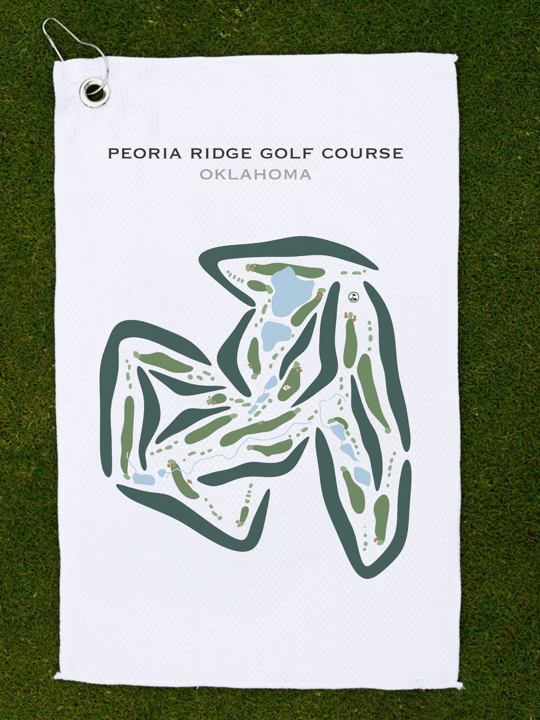 Peoria Ridge Golf Course, Oklahoma - Printed Golf Courses