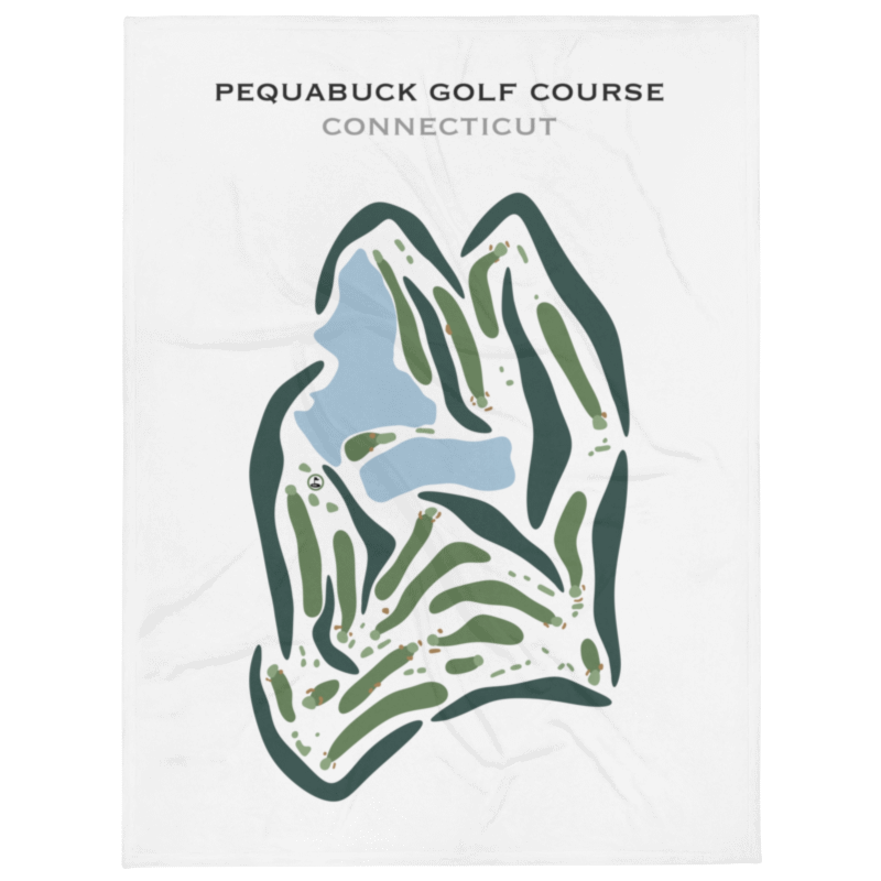 Pequabuck Golf Course, Connecticut - Printed Golf Courses