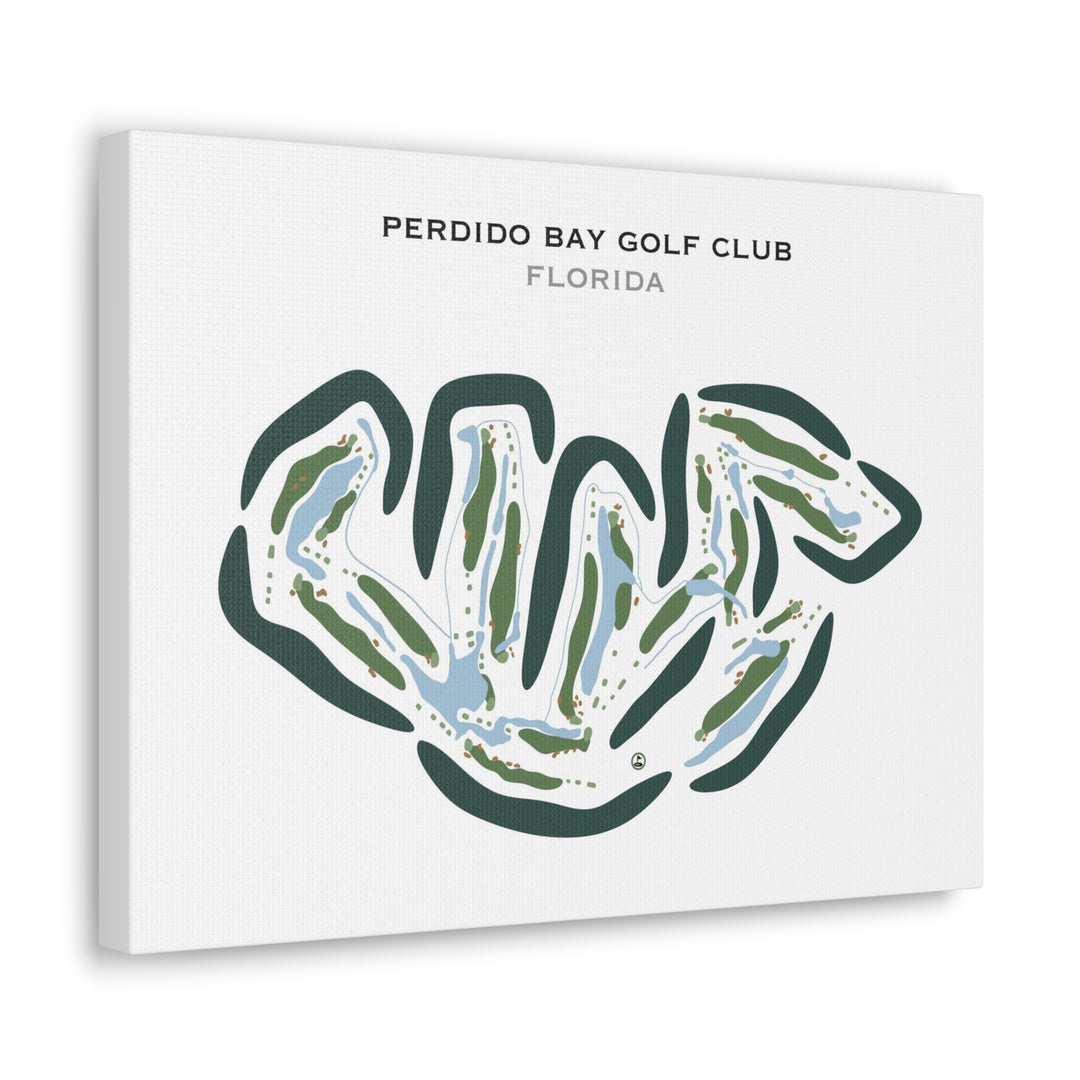Perdido Bay Golf Club, Florida - Printed Golf Courses