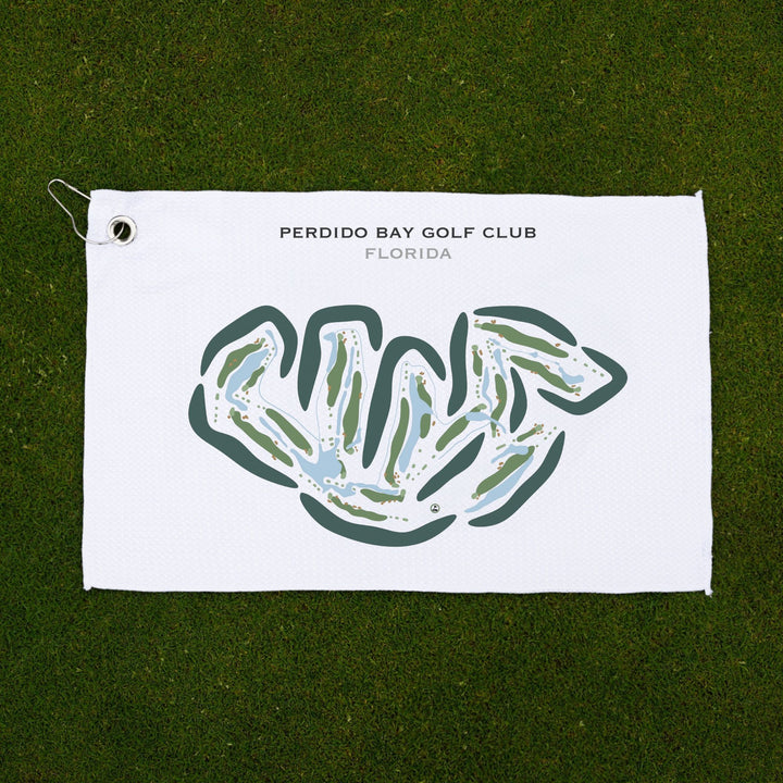 Perdido Bay Golf Club, Florida - Printed Golf Courses